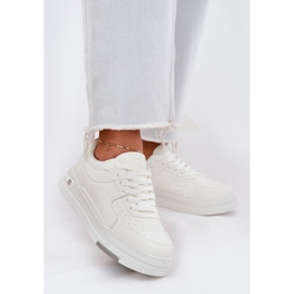 Low women's sneakers big star rr274a310 hi-Polish white system 2