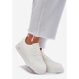 Low women's sneakers big star rr274a310 hi-Polish white system 1