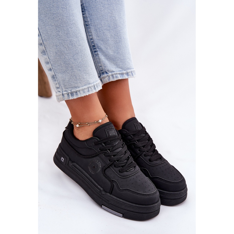 Low women's sneakers big star rr274a311 hi-pola system black system 2 Low women's sneakers big star rr274a311 hi-pola system black system 2