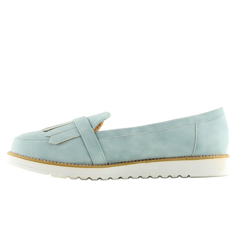 Women's blue loafers 7210 Blue 1