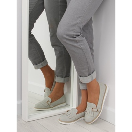 Gray Women's loafers 7210 Gray grey 2