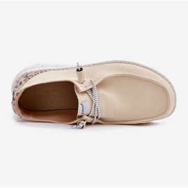 Lightweight McKeYLOR 96116 Women's Material Shoes beige 2