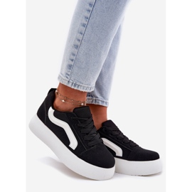 Inna Women's Platform Sneakers Black 1