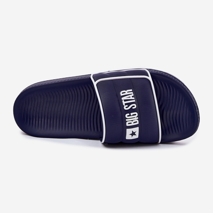 Men's big star rr174a045 navy blue slippers 2 Men's big star rr174a045 navy blue slippers 2