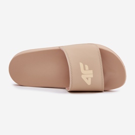 Women's 4FRMM00FSLIF010-83S beige flip-flops 2