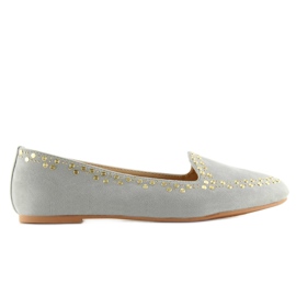 Gray loafers lordsy 1389 Gray grey 2