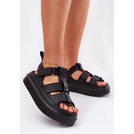 Inna Women's Platform Sandals Black 2 Inna Women's Platform Sandals Black 2