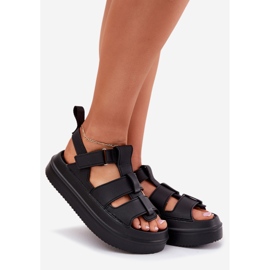 Inna Women's Platform Sandals Black 1 Inna Women's Platform Sandals Black 1