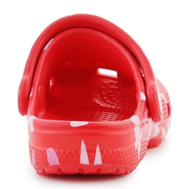Crocs classic vday clog t 209755-6zr flip-flops red 3