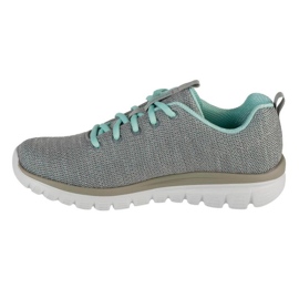 Skechers Twisted Fortune shoes 12614-gymn grey 1