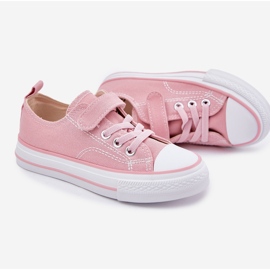 Inna Pink Velcro children's sneakers 1 Inna Pink Velcro children's sneakers 1