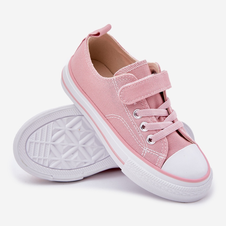 Inna Pink Velcro children's sneakers 2 Inna Pink Velcro children's sneakers 2