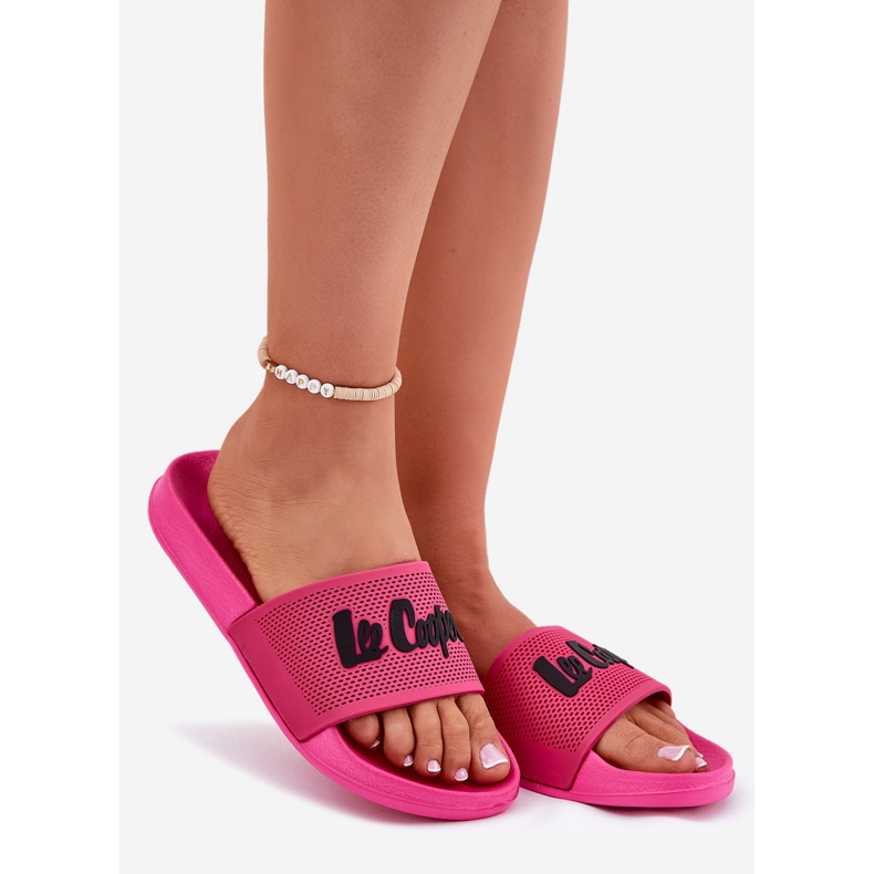 Women's slippers Lee Cooper LCW-25-07-3521L FUKSJA pink 1 Women's slippers Lee Cooper LCW-25-07-3521L FUKSJA pink 1