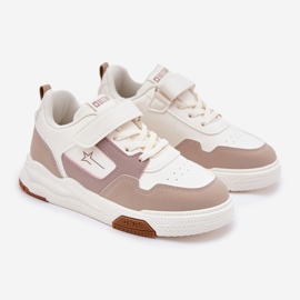 Light children's sneakers big star rr374055 beige 1