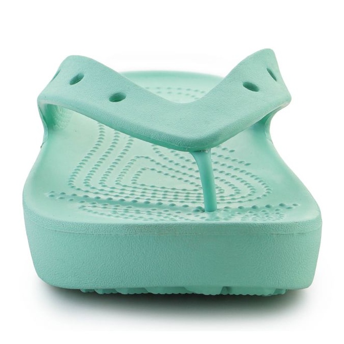 Flip-flops Crocs Classic Platfrom Flip Oxygen 207714-3UG green 1