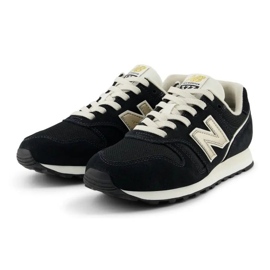 Women's Sneakers New Balance 373 Black suede sports shoes (WL373LK2) 1