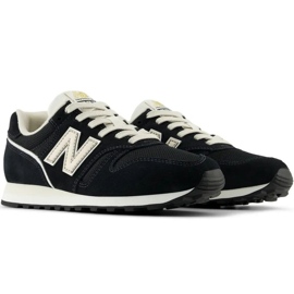 Women's Sneakers New Balance 373 Black suede sports shoes (WL373LK2) 4