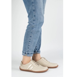 Olivier Barefoot women's leather minimalist shoes 1287 beige sneakers 1 Olivier Barefoot women's leather minimalist shoes 1287 beige sneakers 1