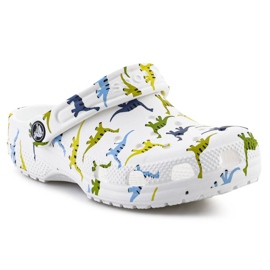 Children's clogs Crocs Classic Character Print Clog 209695-9DH White 2