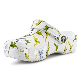 Children's clogs Crocs Classic Character Print Clog 209695-9DH White 4