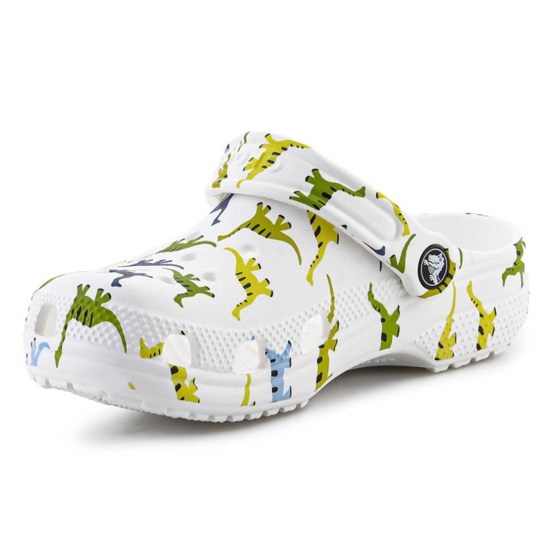 Children's clogs Crocs Classic Character Print Clog 209695-9DH White 4