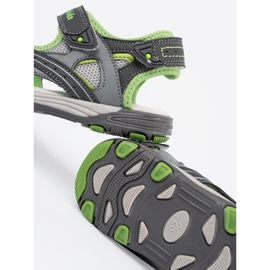 Shelvt Gray boys sandals grey 2