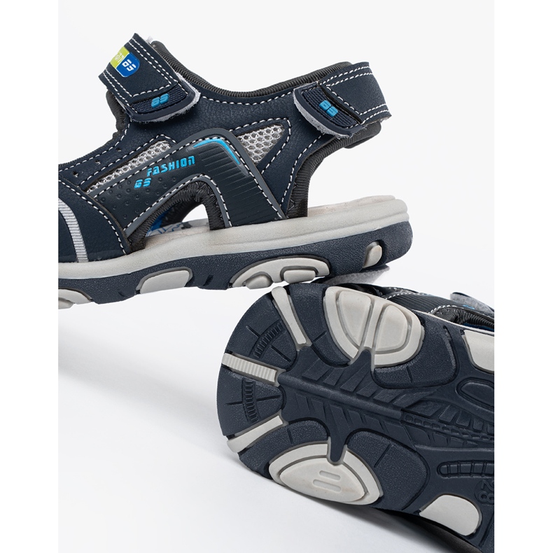 Shelvt Grenade boys sandals blue 1 Shelvt Grenade boys sandals blue 1