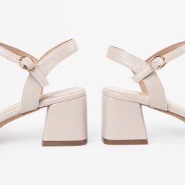 Women's beige sandals Sergio Leone 1 Women's beige sandals Sergio Leone 1