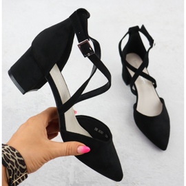 Women's sandals on the Black Sergio Leone SK-830 post 1