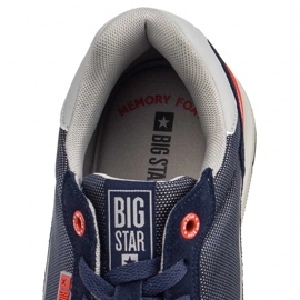 Men's sports shoes Memory Foam Big Star LL174122 navy blue 1 Men's sports shoes Memory Foam Big Star LL174122 navy blue 1