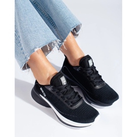 Sneakers women's shoes big star ll274327 black 2