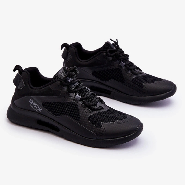 Sneakers women's shoes big star ll274372 black 1 Sneakers women's shoes big star ll274372 black 1