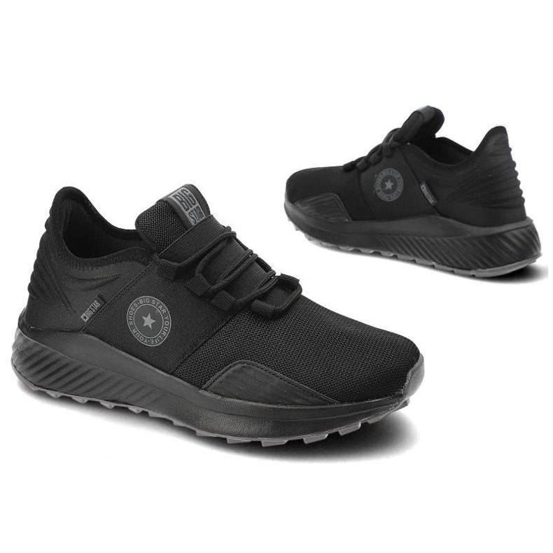 Sneakers women's shoes Memory Foam Big Star LL274A019 black 2 Sneakers women's shoes Memory Foam Big Star LL274A019 black 2