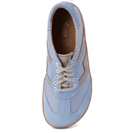 Barefoot women's leather shoes Olivier Eliza blue 14