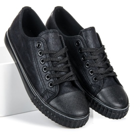 L&H Black Sneakers 1