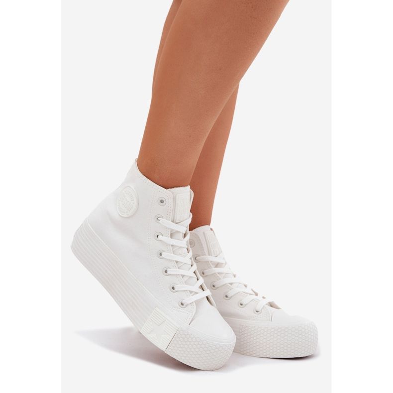 Women's sneakers on the platform Big Star RR274743 white 1