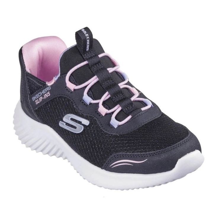 Skechers Slip-Inss Bounder Simple Cute 303585N-BLK shoes black 1