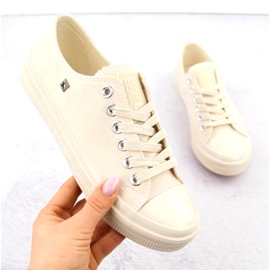 Classic Women's Sneakers Big Star NN274286 Beige 1