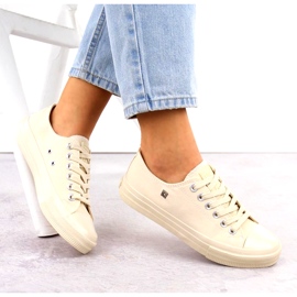 Classic Women's Sneakers Big Star NN274286 Beige 2