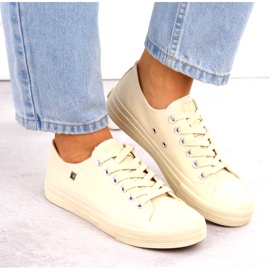 Classic Women's Sneakers Big Star NN274286 Beige 3