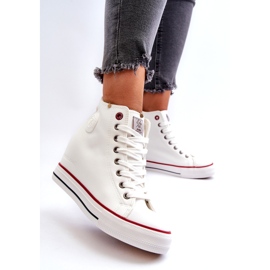 Women's Wedge Sneakers Cross Jeans NN2R4004 White 1