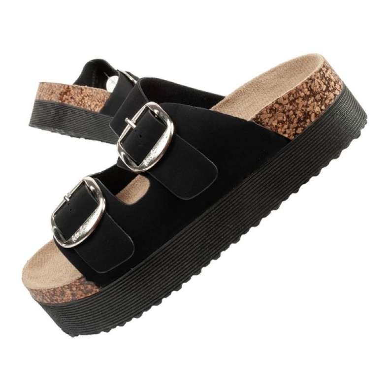 Lee Cooper LCW-25-35-3493L flip flops black 1