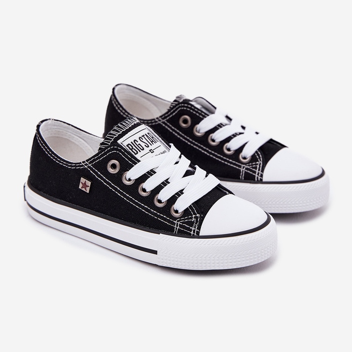 Children's Classic Sneakers Big Star DD374163 Black 1