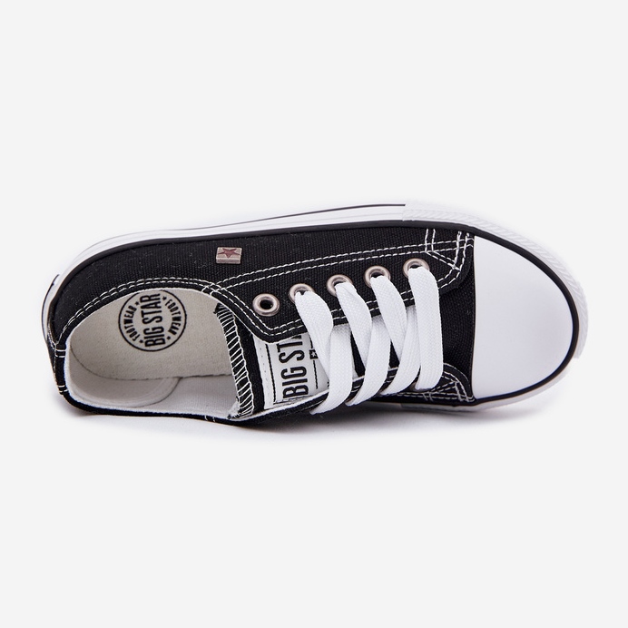 Children's Classic Sneakers Big Star DD374163 Black 2