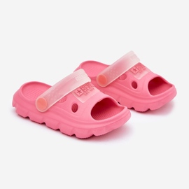 Big star rr374502 pink foam flip flops 1