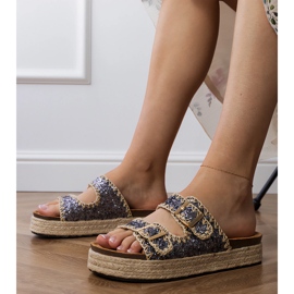 GREAT ESPADRILL SLIPPERS with buckles grey 1 GREAT ESPADRILL SLIPPERS with buckles grey 1