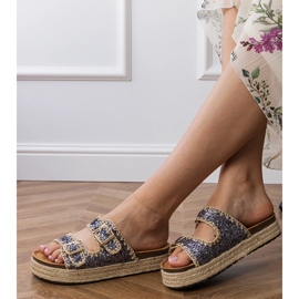 GREAT ESPADRILL SLIPPERS with buckles grey 2 GREAT ESPADRILL SLIPPERS with buckles grey 2
