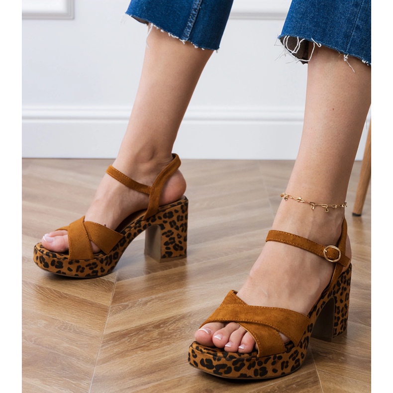 Brown ecosam sandals on the post 1 Brown ecosam sandals on the post 1