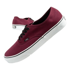 Vans authentic vn000qer5u81 shoes red 1