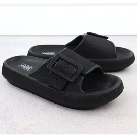 Women's slippers big star rr274a571 black 1 Women's slippers big star rr274a571 black 1